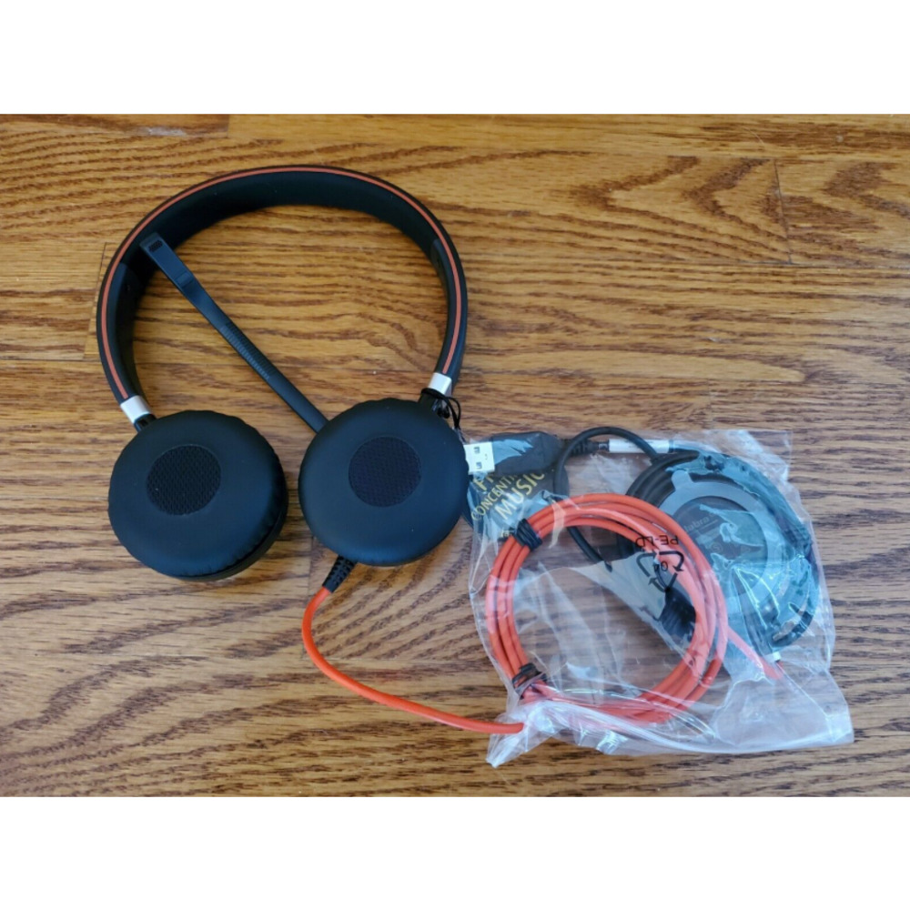 Jabra Evolve 40 Stereo MS Over The Ear Headset Headphone